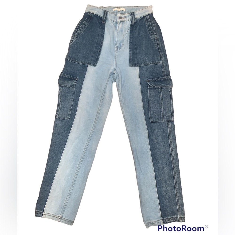 Pacsun Two Toned Mom Jeans